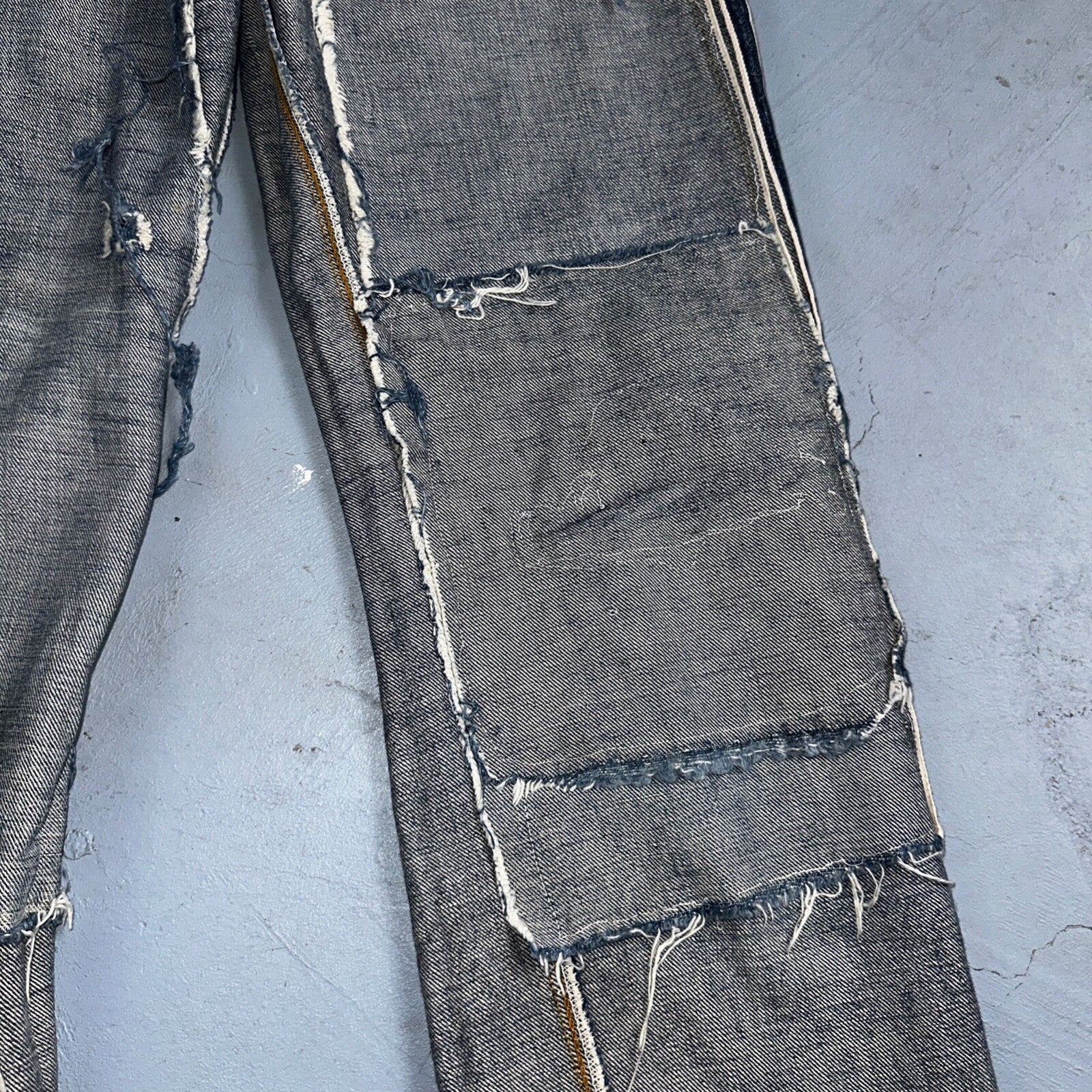 Levis 501 Big E Vintage 60s Redline Selvedge USA XX 1960s Jeans 66 Act 26x25