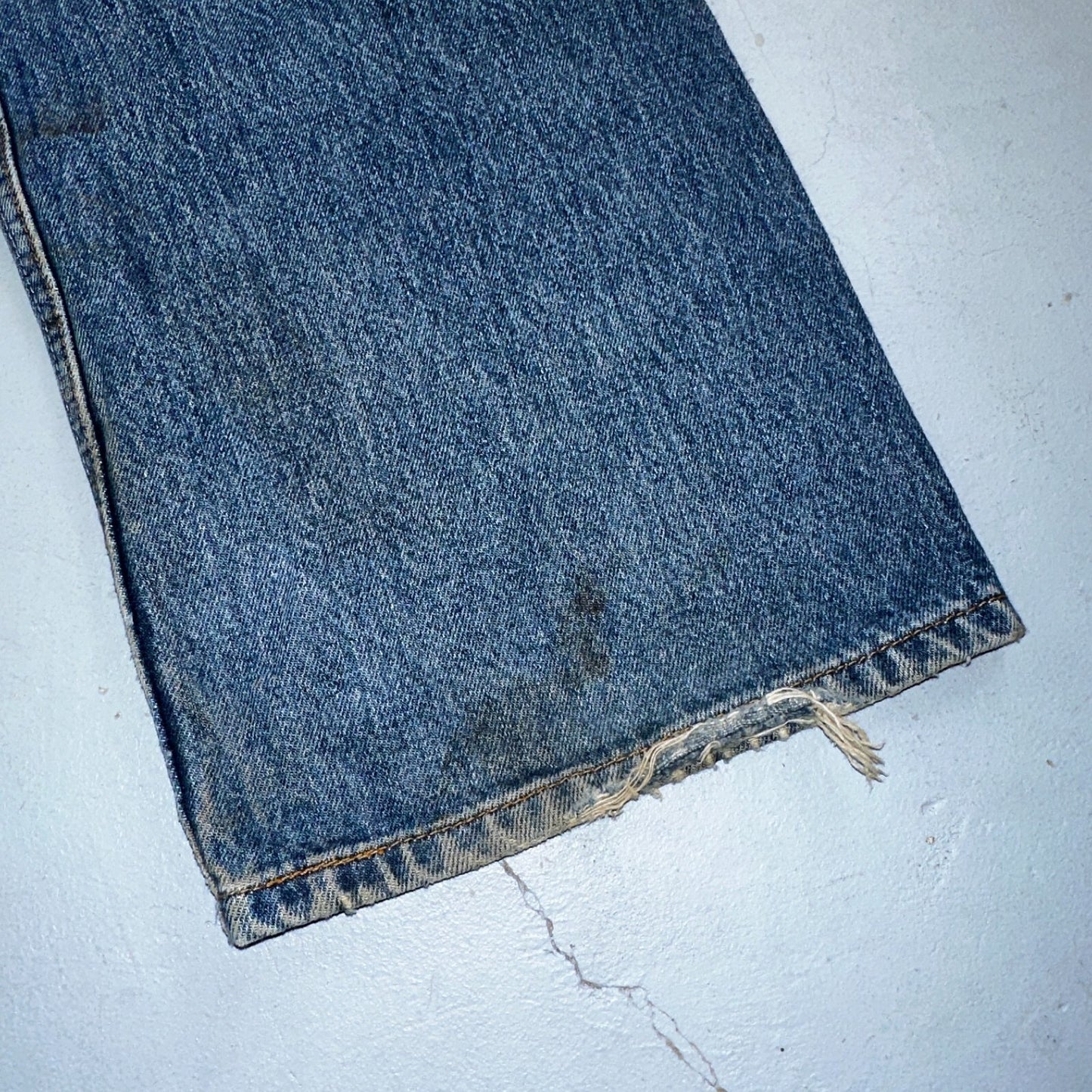 Levis 501 Vintage Y2K XX Straight Leg Jeans Blue Med Wash 34x34 Act 34x33