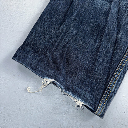 Levis 501 Vintage Y2K XX Straight Leg Jeans Blue Med Wash 34x34 Act 32x28