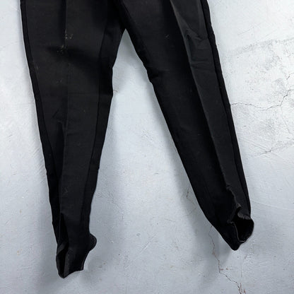Roffe Jett Ski Pants Vintage Men’s 34 Regular Black USA 1960s Rockabilly 60s