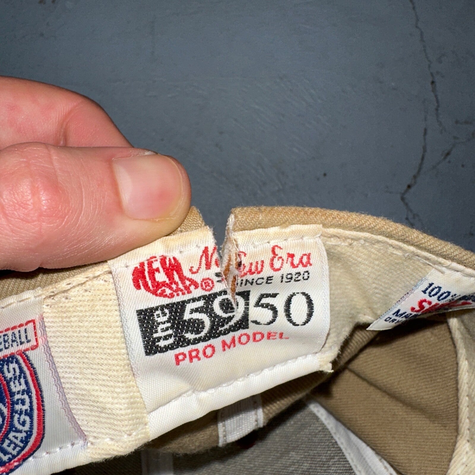 Vintage San Bernadino Stampeders Cap Hat Size 7 Wool New Era 5950 MILB