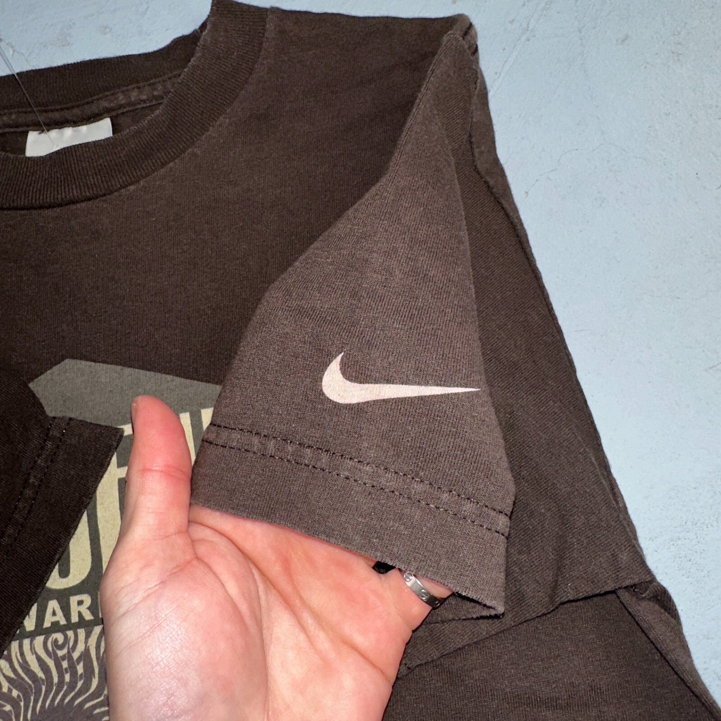 Nike Eugene VTG T Shirt Hayward Field Track 2008 Brown Tee Small Oregon Y2K