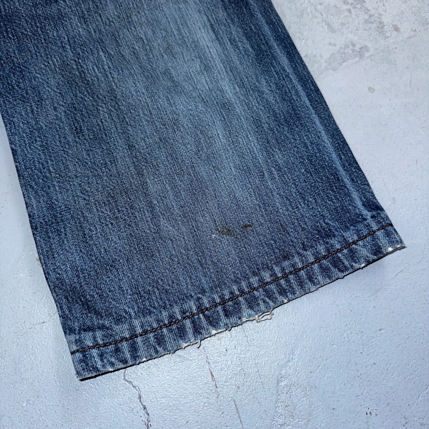 Levis 501 Vintage Y2K XX Straight Leg Jeans Blue Med Wash 34x34 Act 33x27