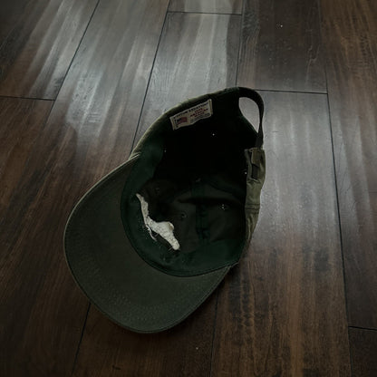 Crane Prairie Vintage Hat Cap Snapback 80s Fish Swimming Hunting Travel Fishing