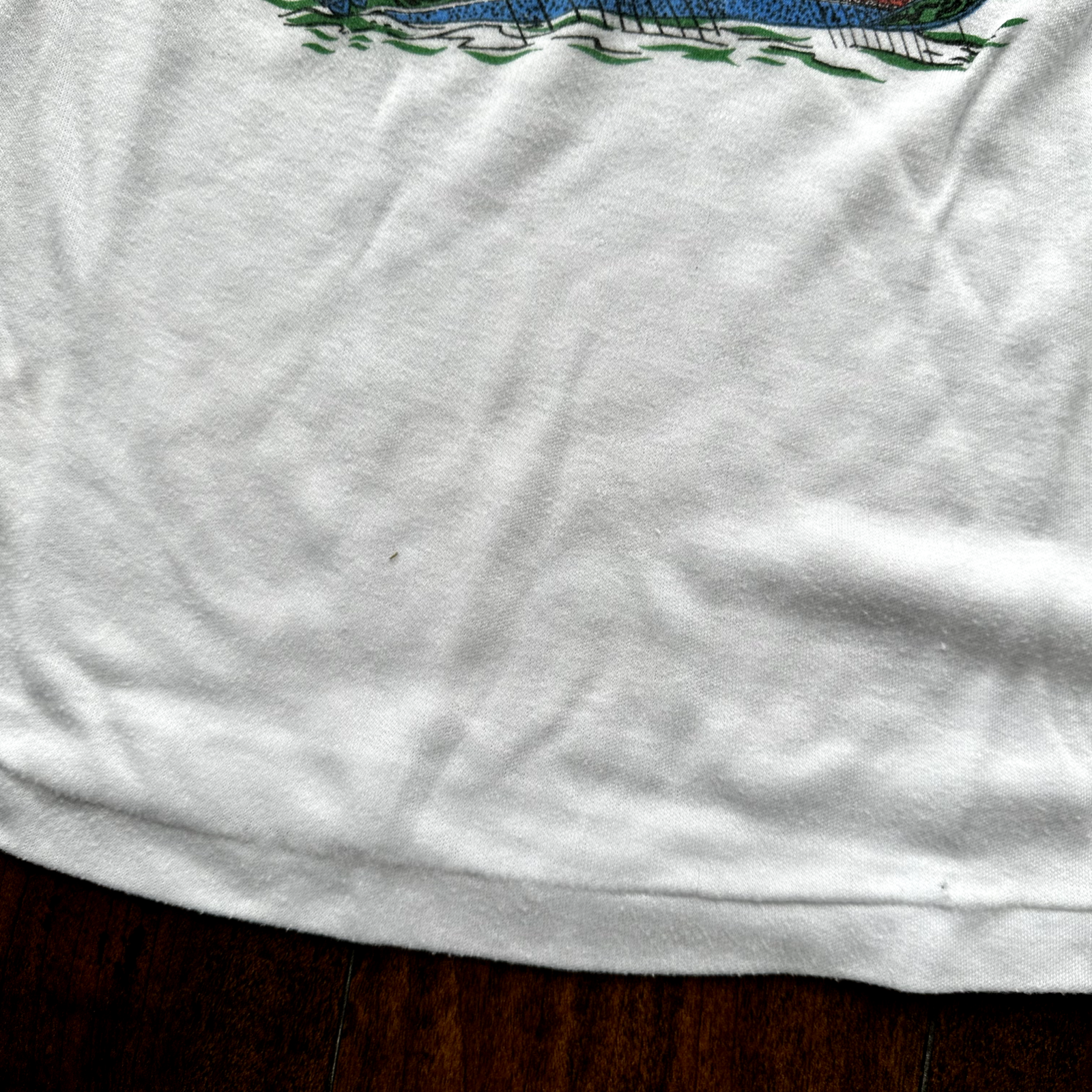 Bankok Thailand 80s Vintage T Shirt Medium Very Slim Ringer Sailing Travel Cool