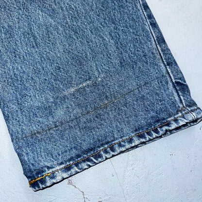 Levis 501 Vintage 90s XX Straight Leg Jeans Y2K Med Wash 42x30 Act 42x31