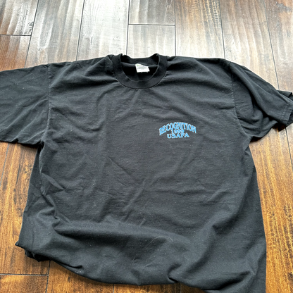 USAF Take The Pain 1999 Vintage T Shirt Black USMC Training Rap Military USA