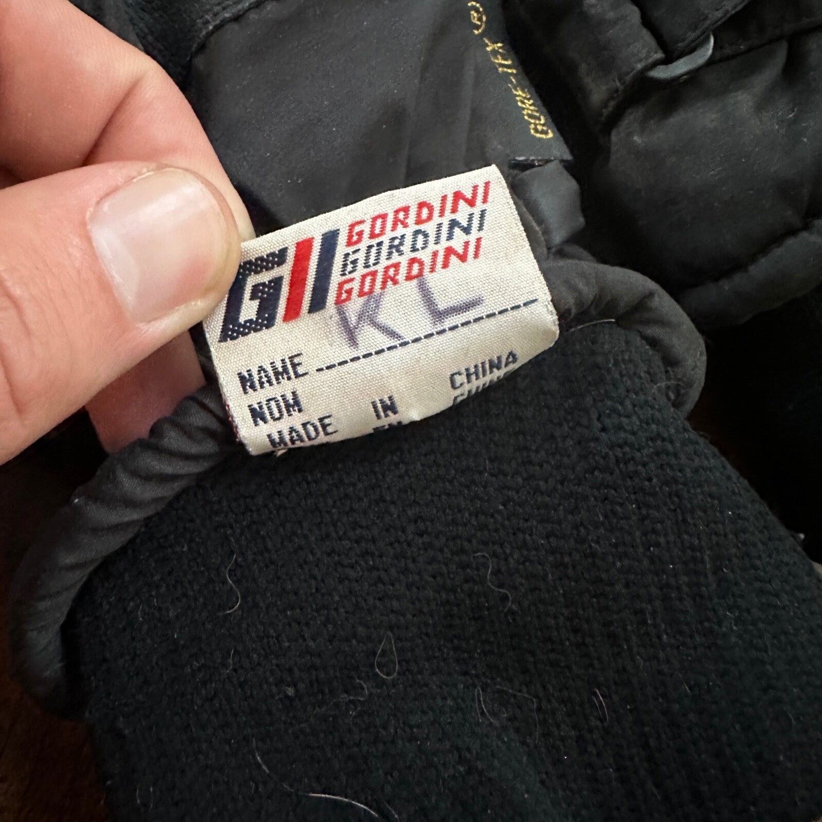 Gordini Winter Gloves Women Size Small Leather Palm Gore-Tex VTG 90s