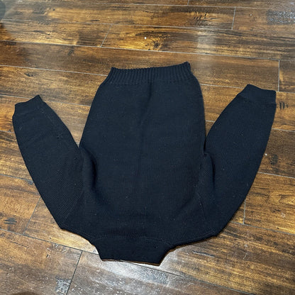 Vintage WW2 WWII USN Navy Deck Watch Wool Sailor's Sweater 1940s 40s Knit Rare