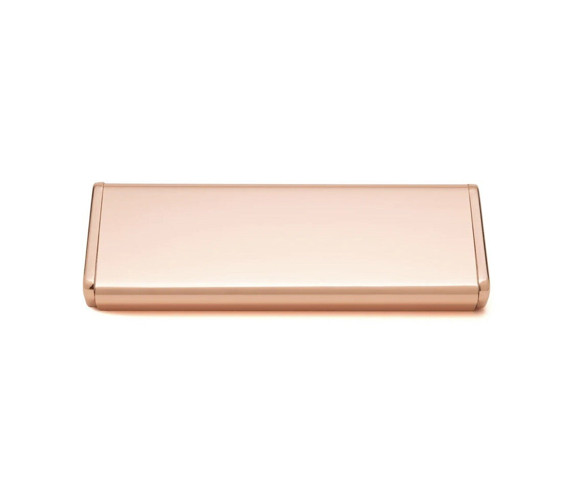 Garrett Leight Mr. Leight Metal Rose Gold Sunglass Case NEW Designer Glasses