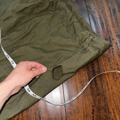 GENUINE MILITARY ISSUE US ARMY LAUNDRY OD GREEN LAUNDRY BAG USED POST WWII