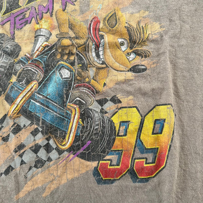 Crash Bandicoot N64 Vintage Style T Shirt Playstation Video Games Fun Nostalgia