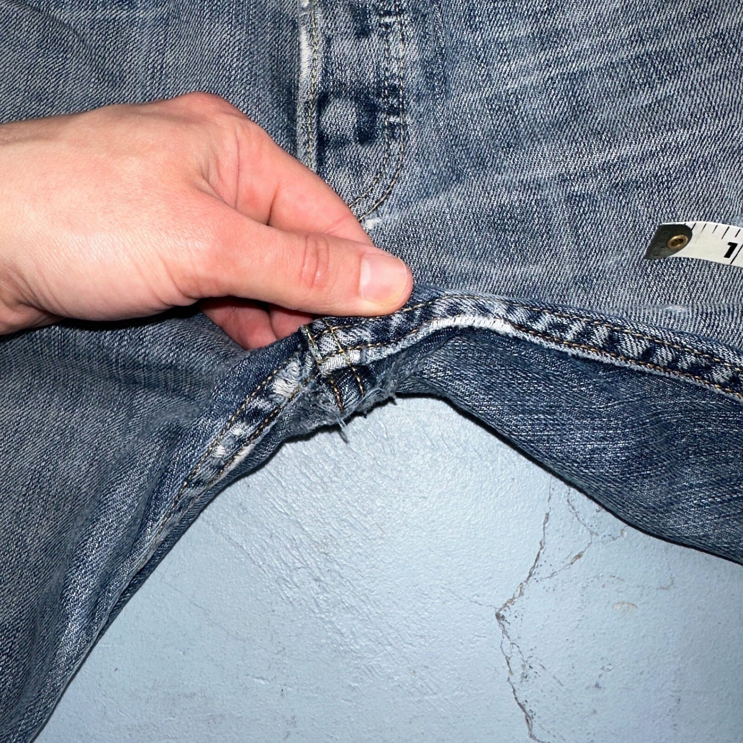 Levis 501 Vintage Y2K XX Straight Leg Jeans Blue Med Wash 34x36 Act 33x30