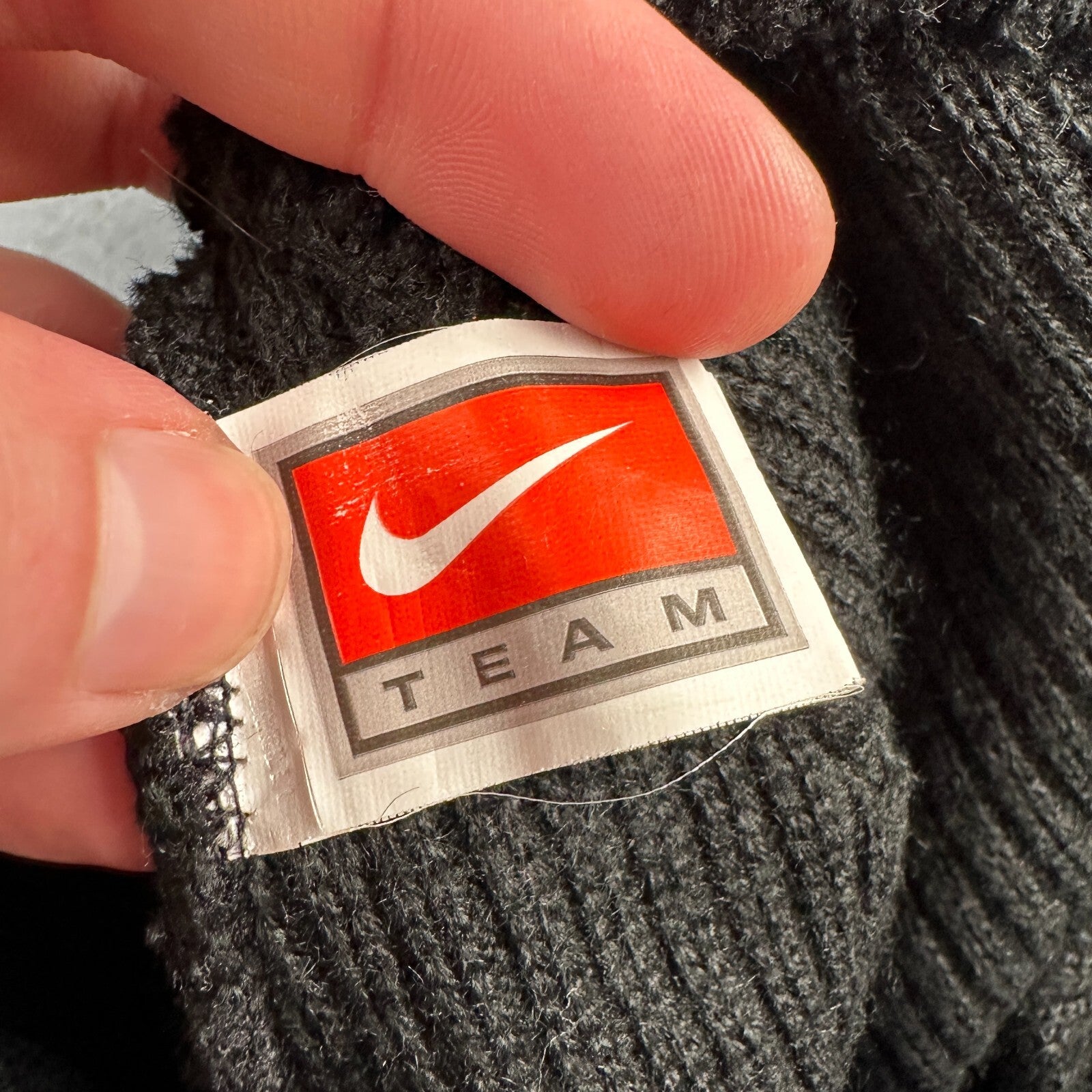 Nike VTG Team Oregon State Beavers Black Beanie Hat Cap Embroidered OS Swoosh