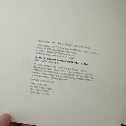 George Nelson Problems Of Design Red Softcover Book Text Art MCM Eames Rare 1979