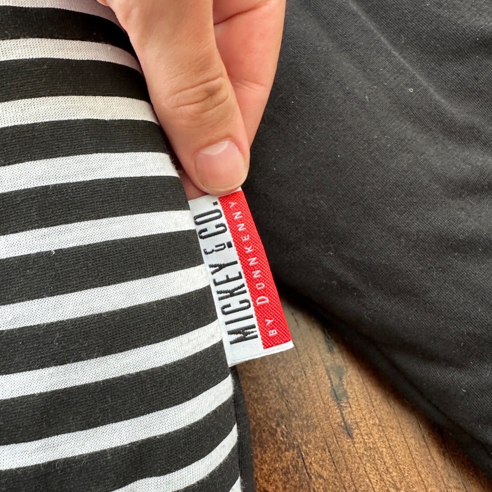 VTG 90s Disney Mickey Mouse Reversible Sweater Donn Kenny Rare World Comic Rap