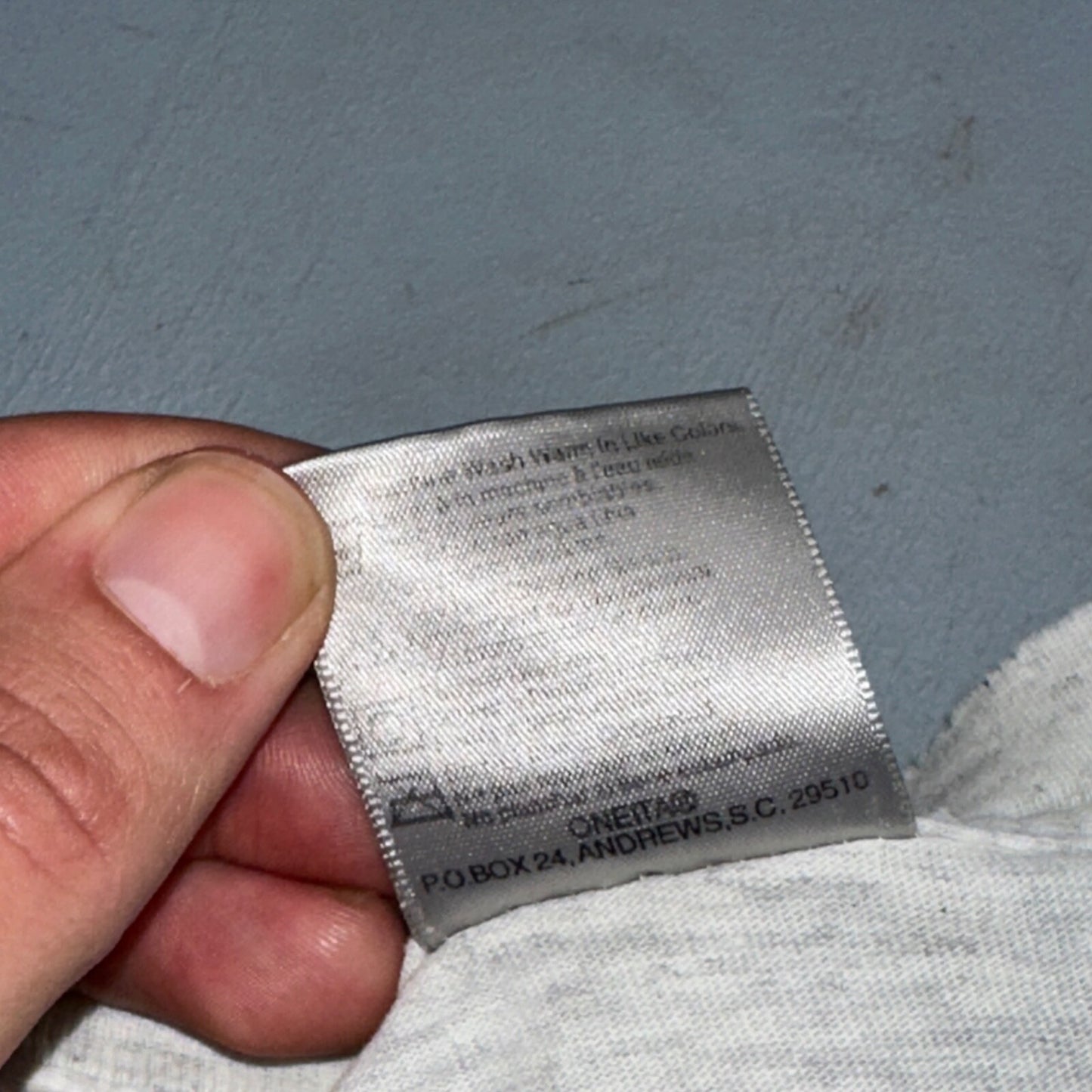 Oneita Albany River Rhythms Music VTG T Shirt Band 90s Single Stitch Gray Jazz