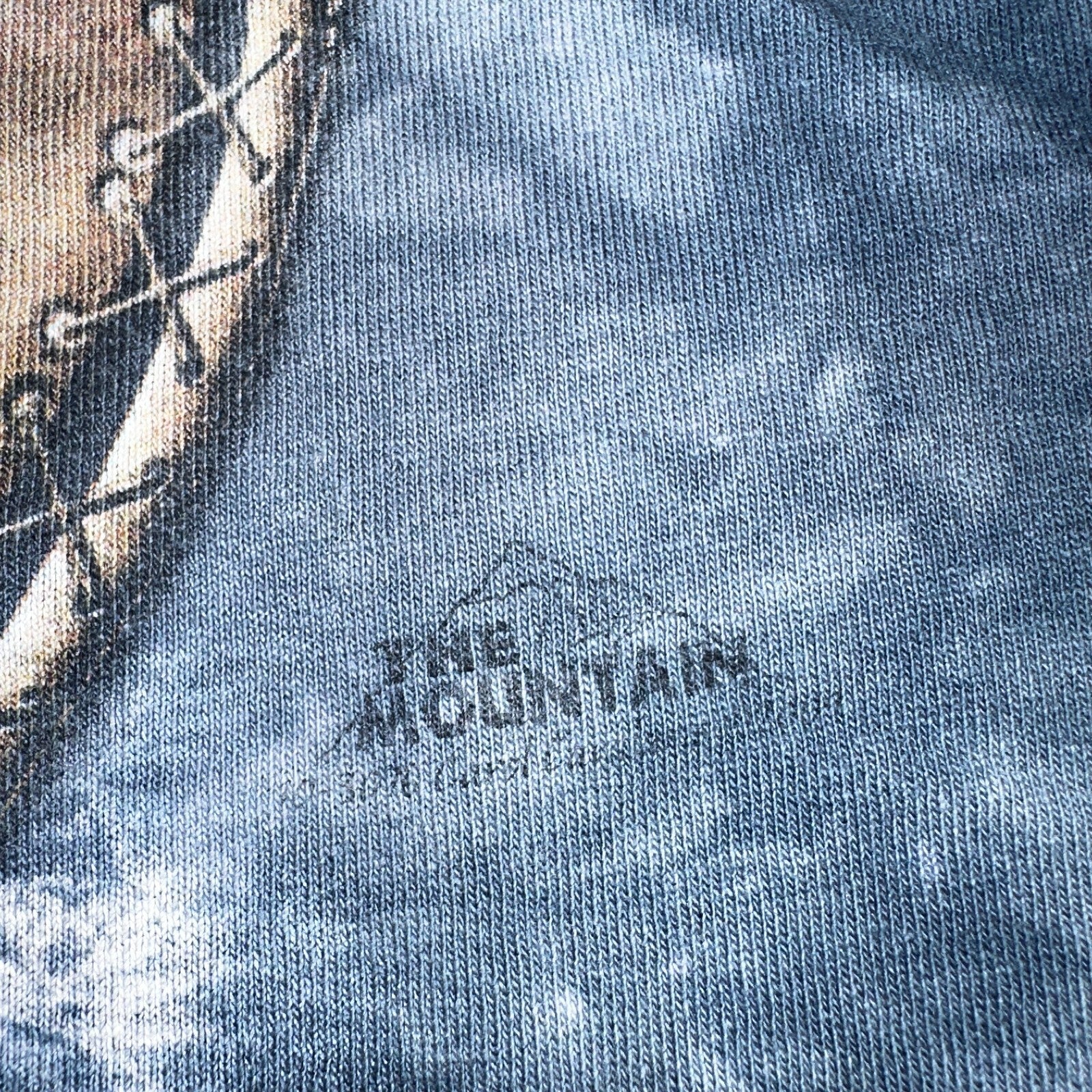 The Mountain Spirit of The Hawk Cathering Tribe Tie Dye VTG T Shirt XL Bird