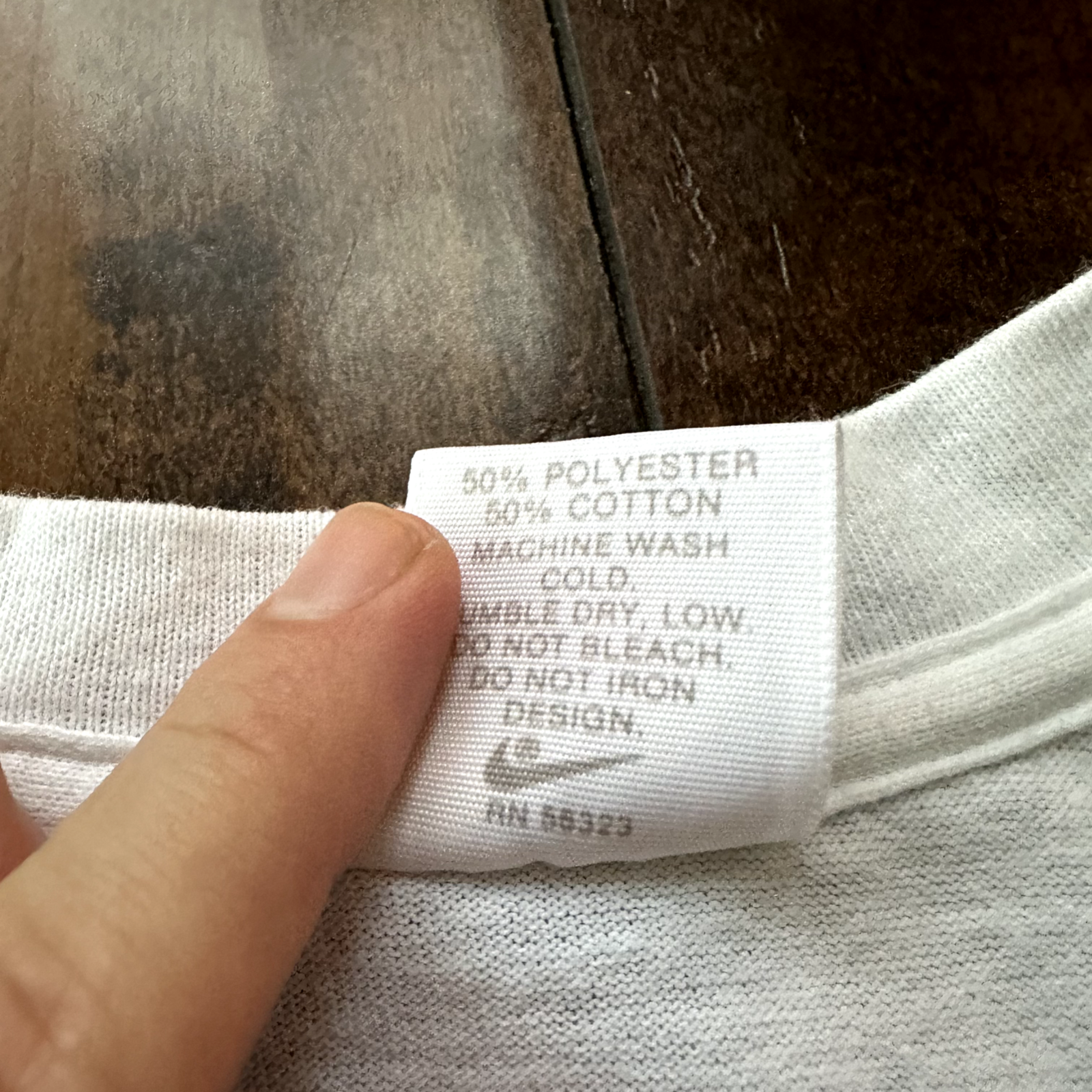 Nike License Plate California Vintage T Shirt USA 80s Grey Tag Rare Travel Rap