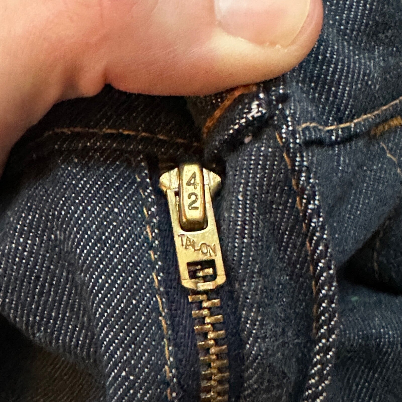 VTG 1970s Levis Red Tab 517 Talon Zipper Black 26x31 Boot Cut 70s 501 Rare