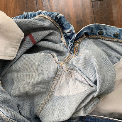 Levis Vintage 80s Redline Selvedge USA 501 XX Jeans 66 70s Act 30x27