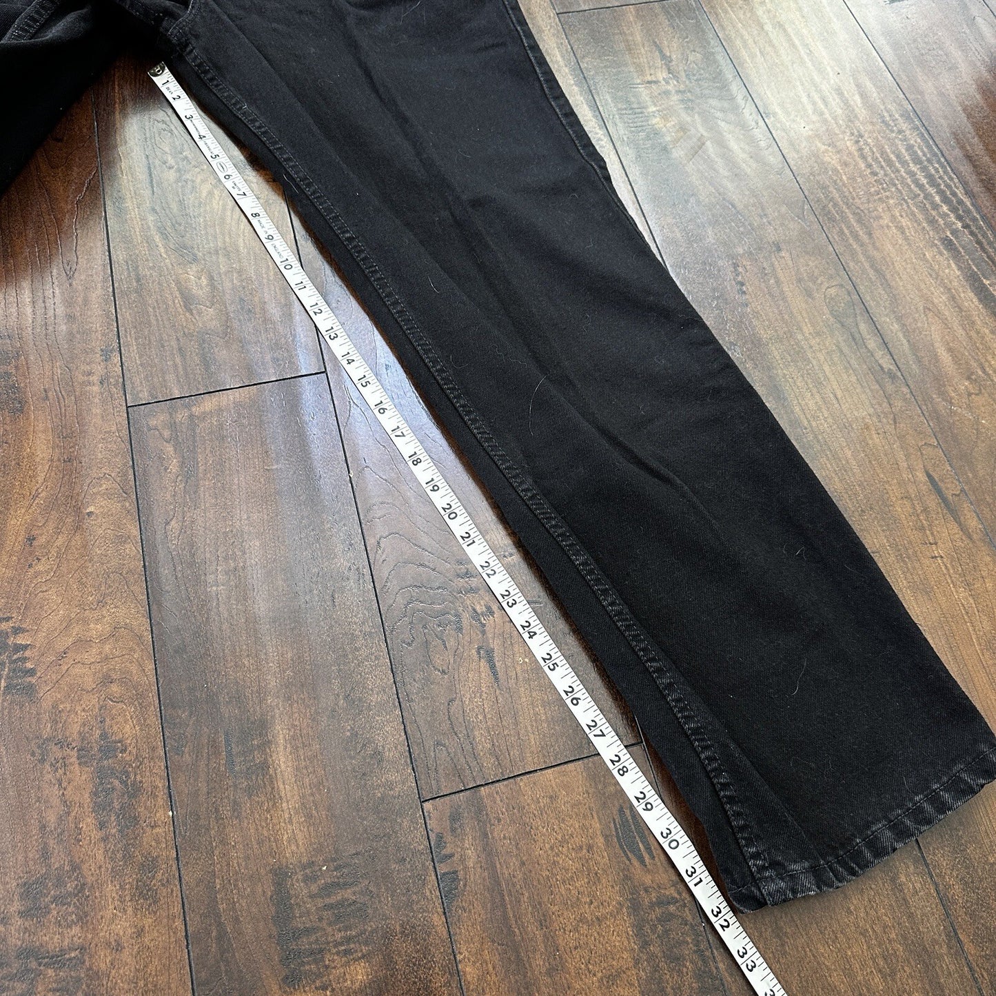 VTG Levi’s 540 Made In The USA Jeans Relaxed Fit Black 38x32 90s 501 Act 34x32