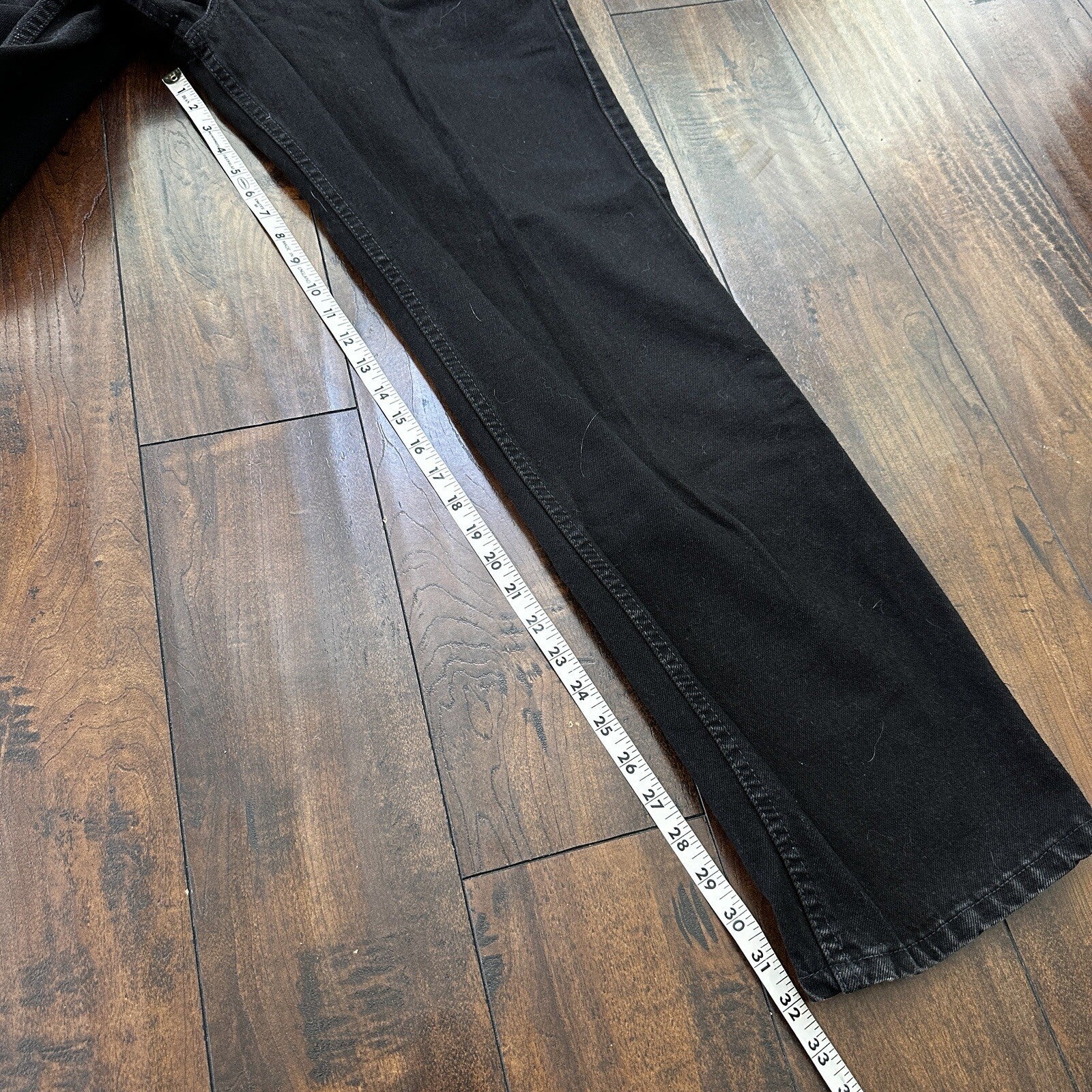 VTG Levi’s 540 Made In The USA Jeans Relaxed Fit Black 38x32 90s 501 Act 34x32