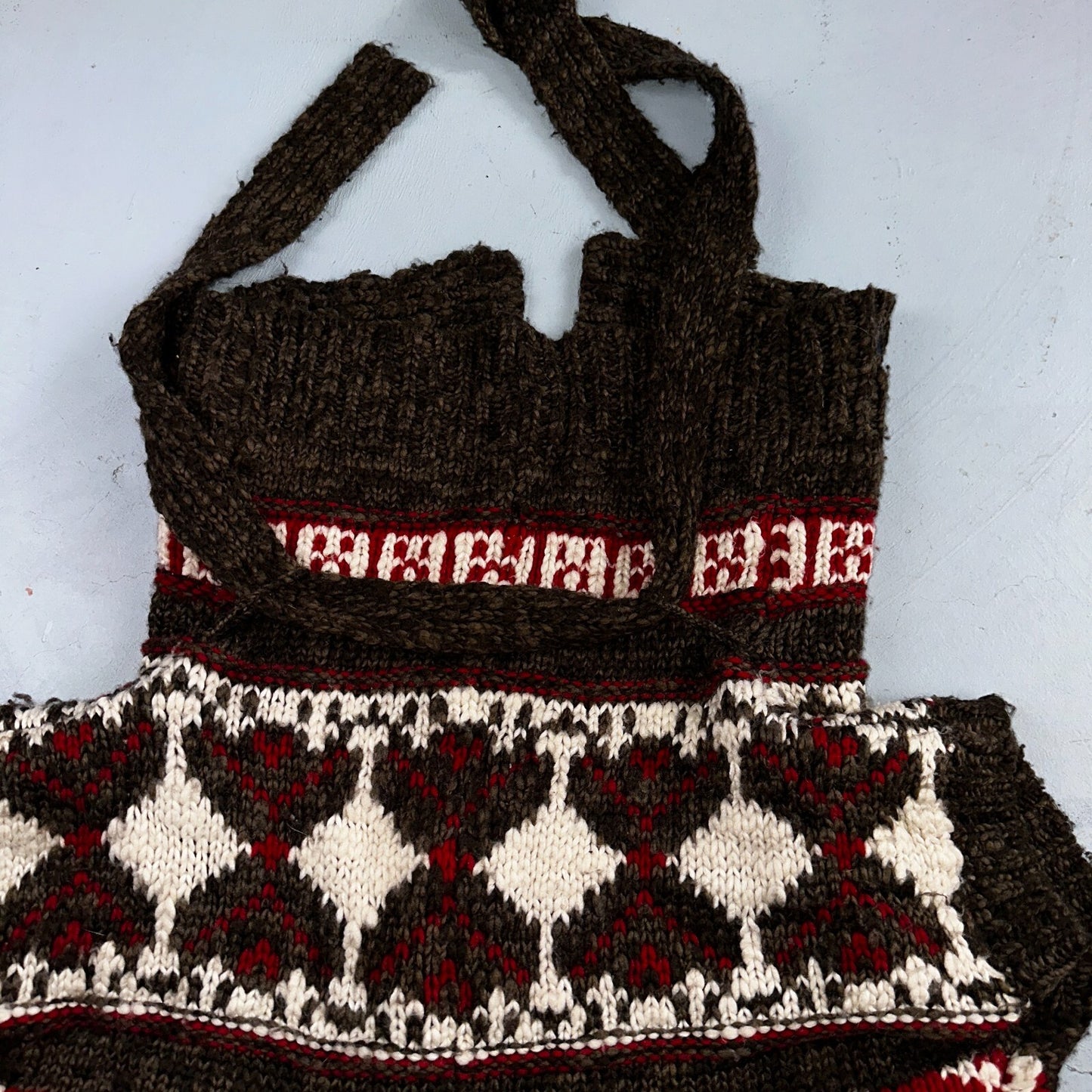 Abercrombie & Fitch VTG Womens Open Front Boho Sweater Cardigan Aztez Small Y2K