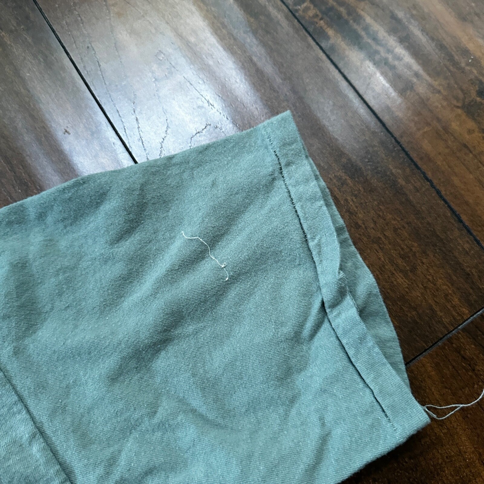 Oneita Spirit Mountain Casino VTG T Shirt Single Stitch Slate Green Fox L