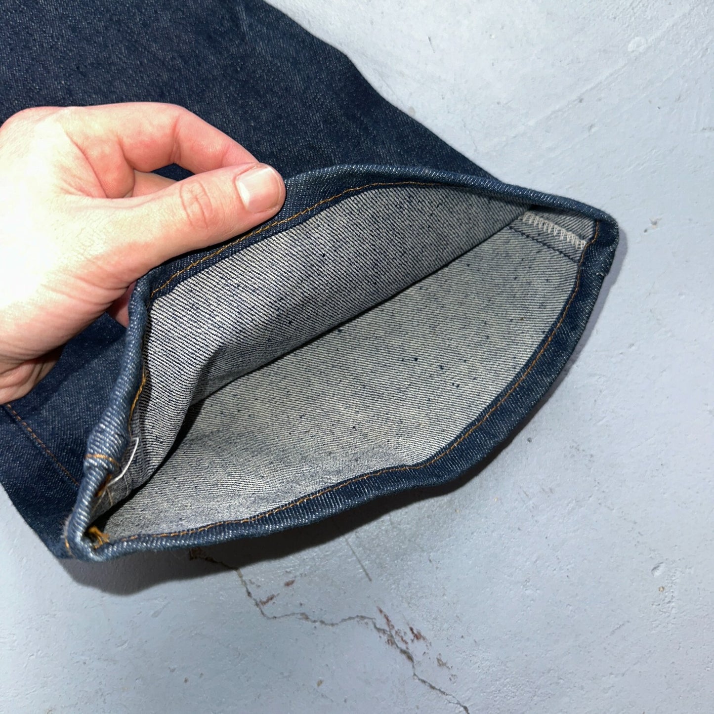 Levis 646 Deadstock 70s USA Orange Tab Bootcut Flare Bell Bottom NOS Jeans 42x32