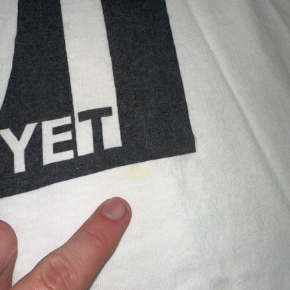 Rich Not Yet Funny Crop Top VTG T Shirt 90s Ross Quote Cool Graphic Quote 1990s