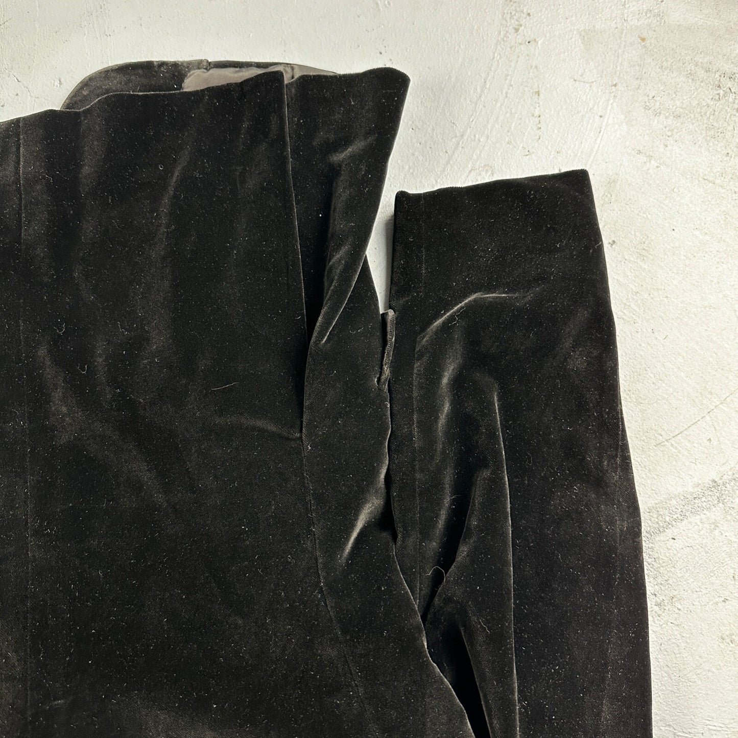 VTG Mens Suit 40 Jacket Coat 1970s Rockabilly 60s 70s USA Cotton Velour Horses