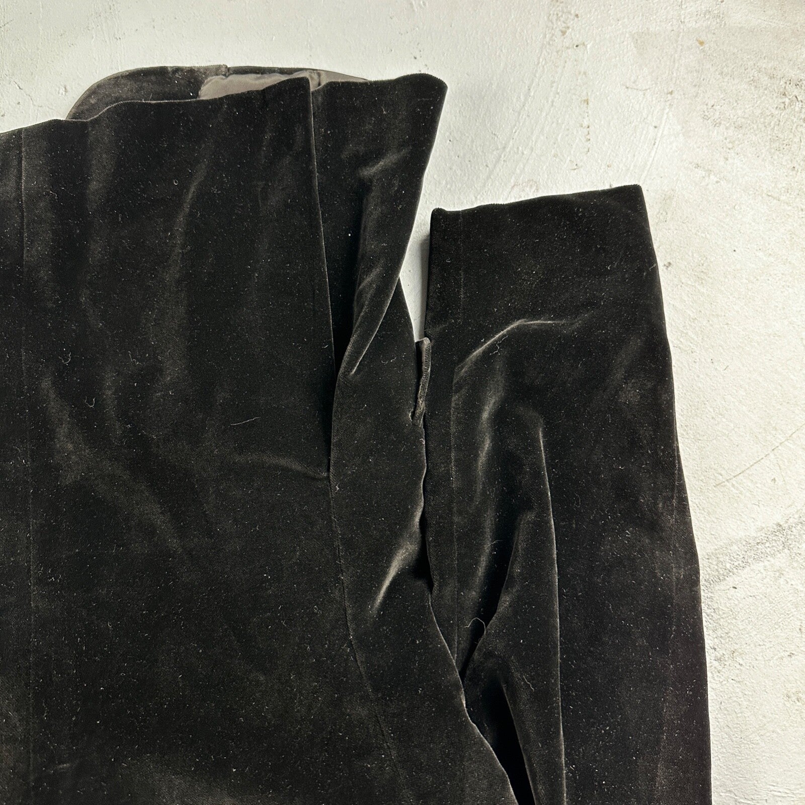 VTG Mens Suit 40 Jacket Coat 1970s Rockabilly 60s 70s USA Cotton Velour Horses