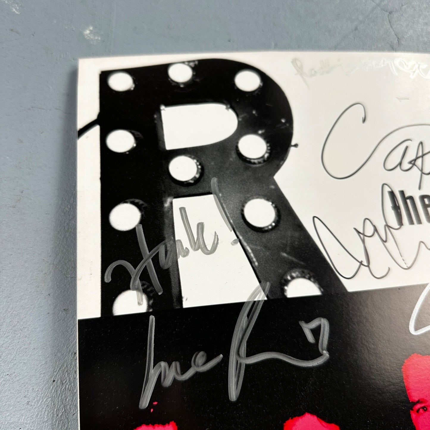 The Rockfords Band Signed Autograph Poster Board Rare Seattle Washington Rock