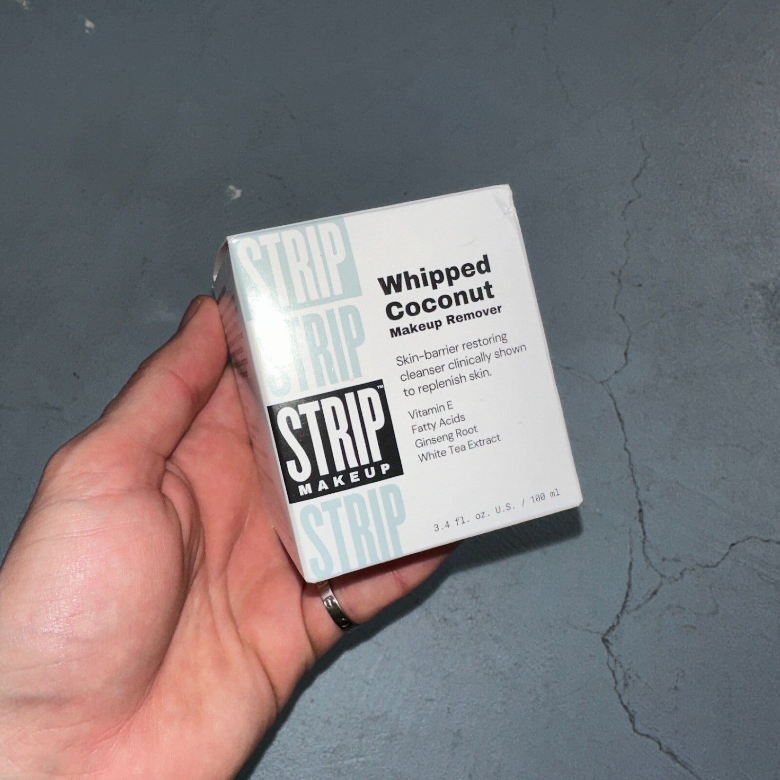 STRIP MAKEUP Whipped Coconut Makeup Remover 3.4 fl oz / 100 ml NIB