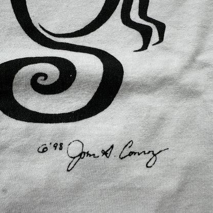 Cats 1998 Lover Animals Cute Abstract VTG T Shirt John A Conroy Nature Fun