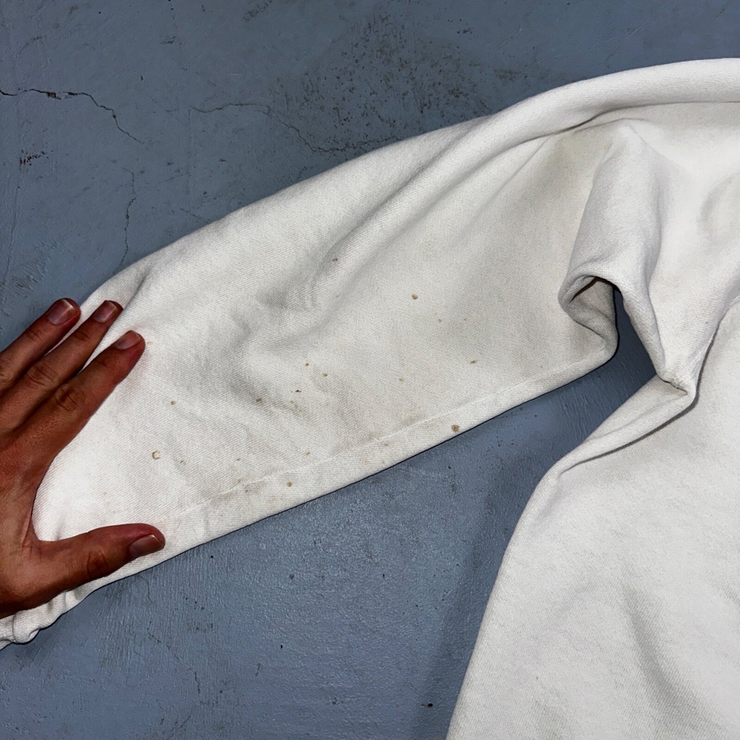 Ocean Keep Clean Hawaii Sail Boat VTG 80s Crewneck Sweatshirt White Earth Peace