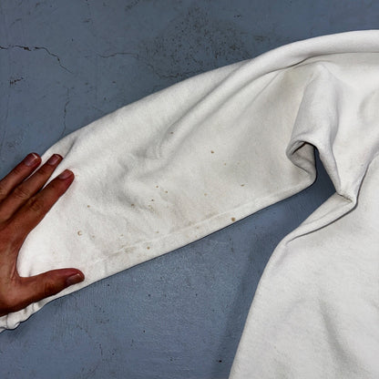 Ocean Keep Clean Hawaii Sail Boat VTG 80s Crewneck Sweatshirt White Earth Peace