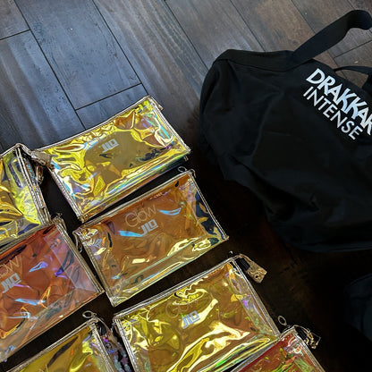 Lot Of 20 Women's Glam Makeup Cosmetic Mini Bag Travel Size Duffle Bag. RANDOM