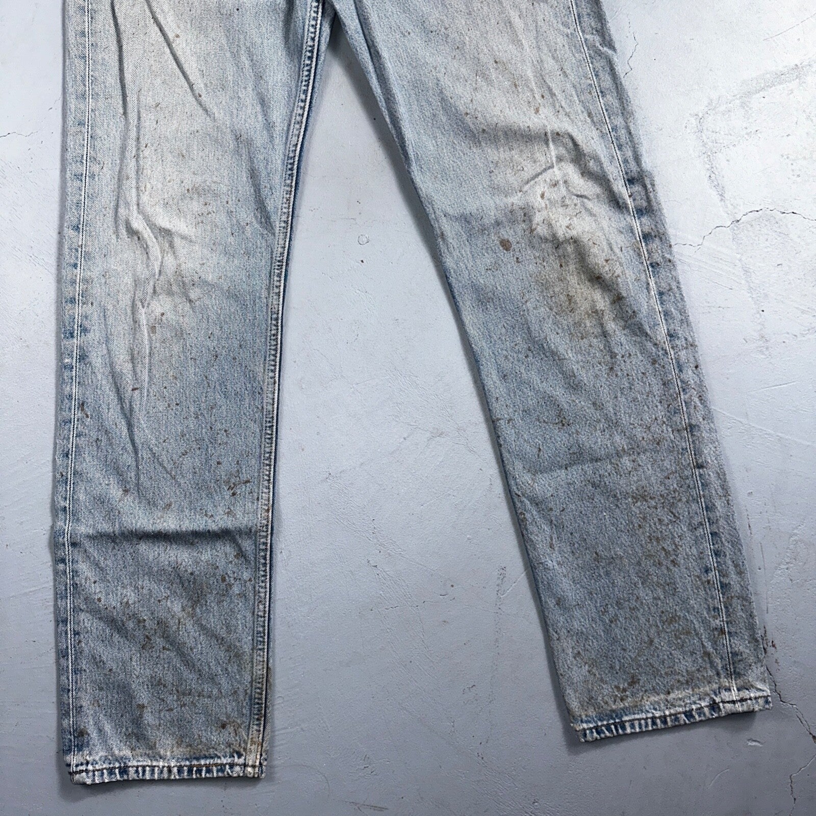 Levis 501 Vintage Y2K XX Straight Leg Jeans 33x34 Light Wash 2000s Act 31x32
