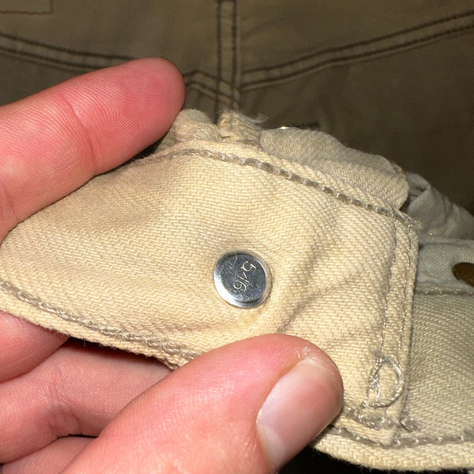 Levis 501 Vintage 90s USA XX Straight Leg Jeans Khaki Light Wash 31x30 Act 31x29