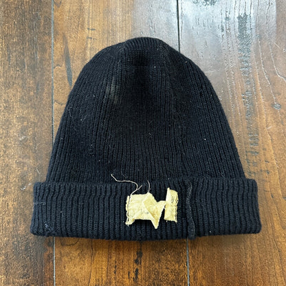 VTG USN Watch Cap Hat Rare Navy 50s 1940s Military Beanie Winter Wool WWII 40s
