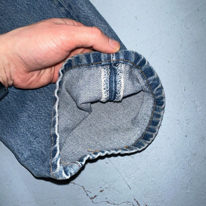 Levis 501 Vintage 90s USA XX Straight Leg Jeans Blue Med Wash 36x32 Act 34x30