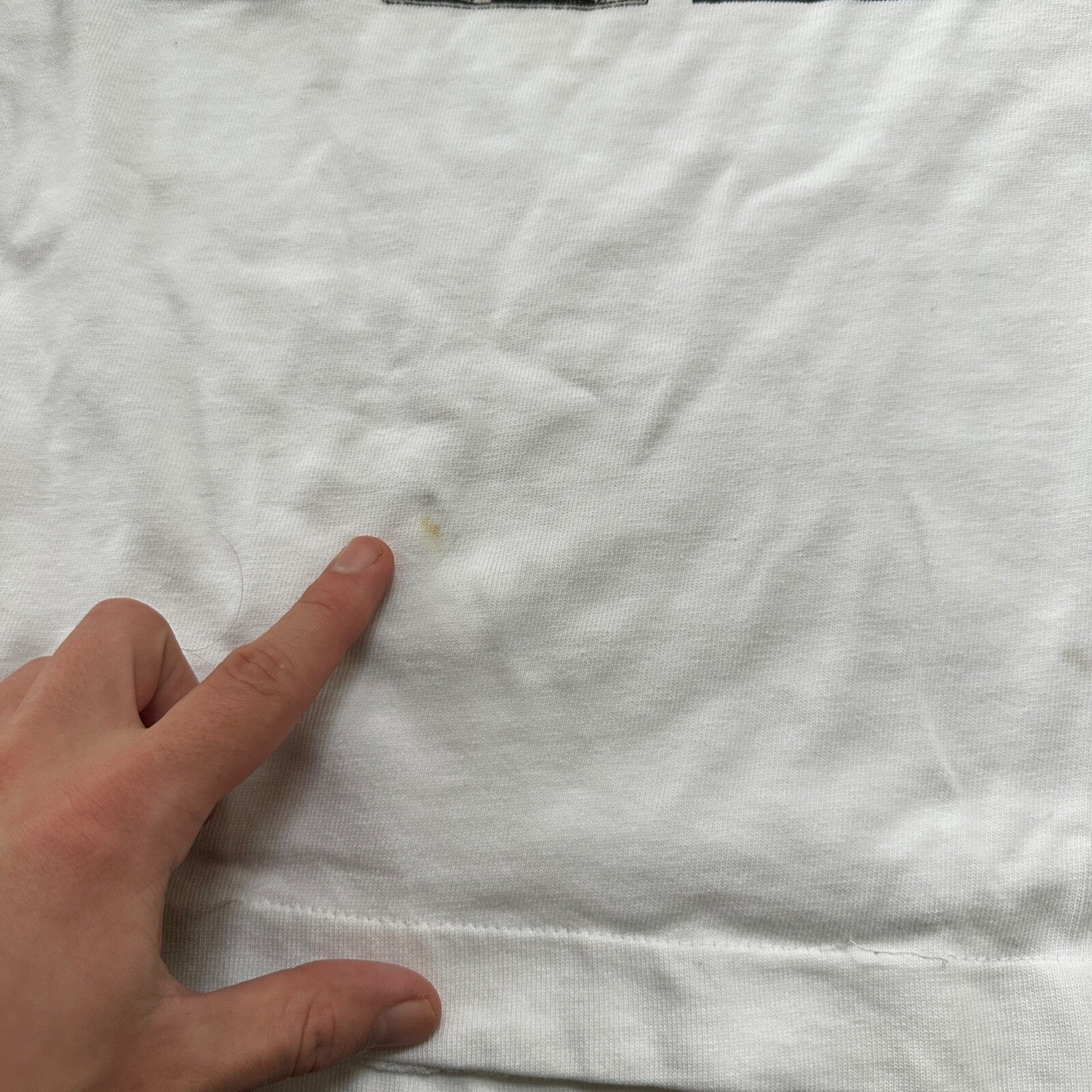 Sports White Basketball Team Long Sleeve Gym Vintage T Shirt 90s Gang Cool Rap