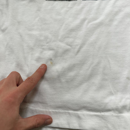 Sports White Basketball Team Long Sleeve Gym Vintage T Shirt 90s Gang Cool Rap