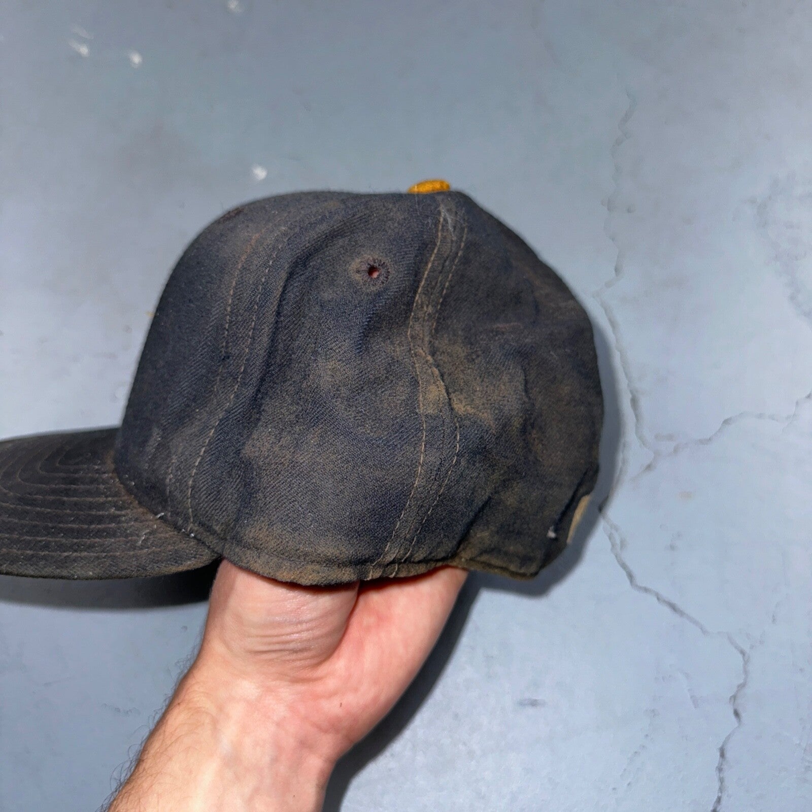 VTG 90s YAKIMA BEARS MILB Baseball New Era Pro Model Hat Size 7 1/8 Dodgers