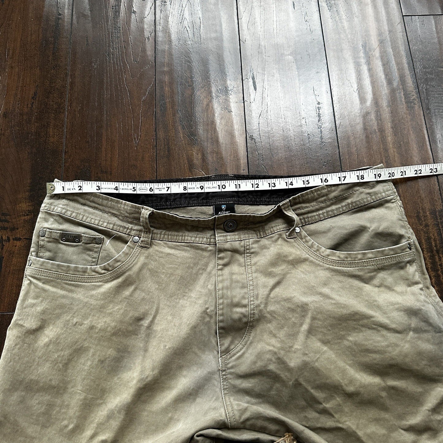 Kuhl Rebel Legendary Pants Men Size 40x30 Work Utility Outdoor Hiking Gray