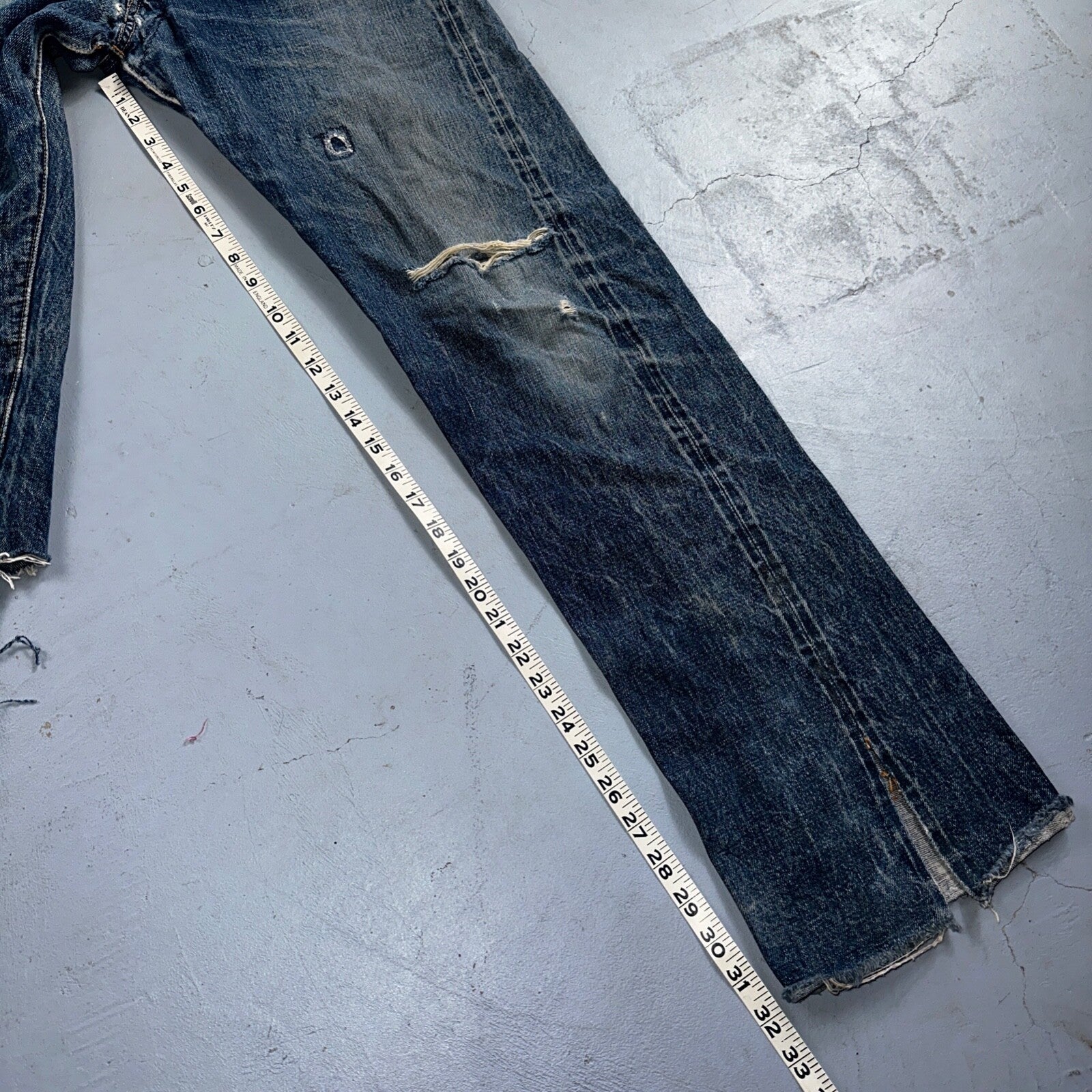 Levis 501 Big E Vintage 60s Redline Selvedge USA XX 66 Jeans 1960s Act 30X32