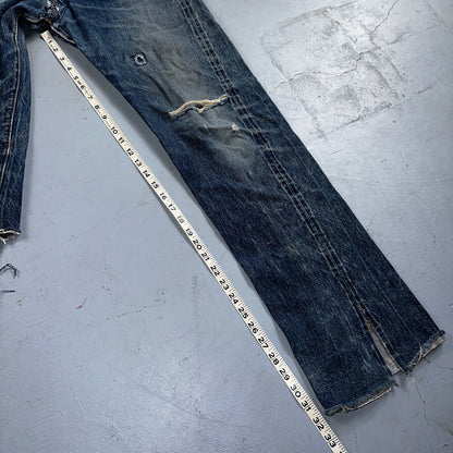 Levis 501 Big E Vintage 60s Redline Selvedge USA XX 66 Jeans 1960s Act 30X32