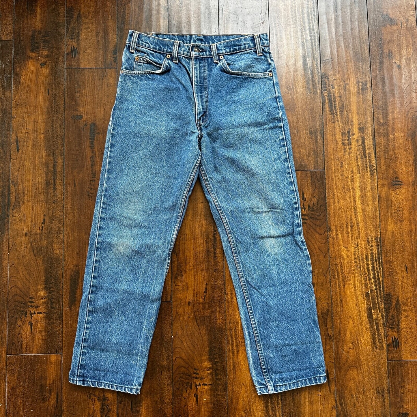Levis 505 Vintage 90s Straight Leg XX Canada Jeans 33x33 Med Wash 30x27